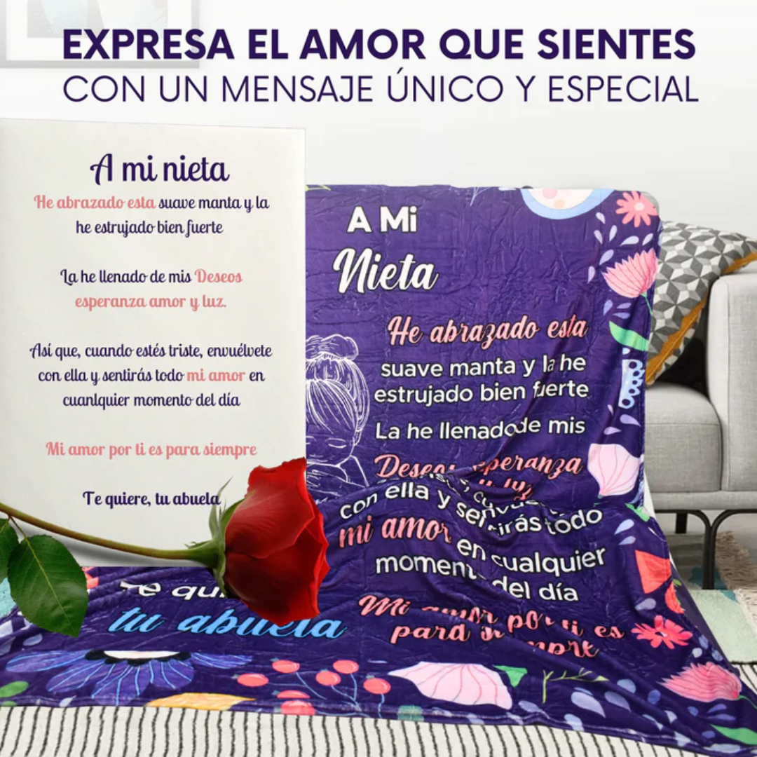 Manta A Mi Querida Nieta