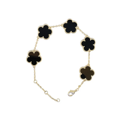 Pulsera Trebol de Cinco Hojas