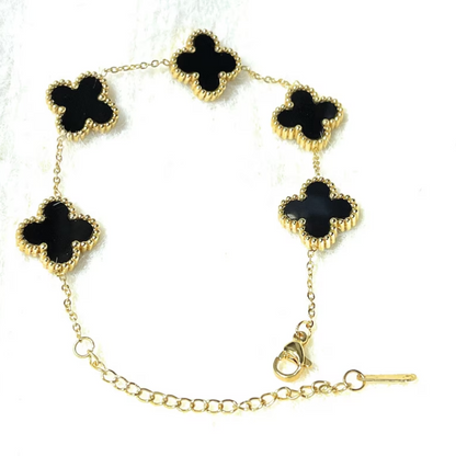 Pulsera Trebol de Cinco Hojas