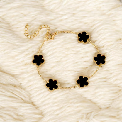 Pulsera Trebol de Cinco Hojas